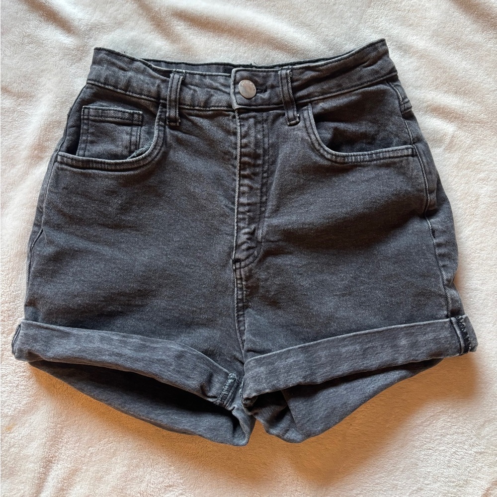Cotton On High Waist Gray Shorts